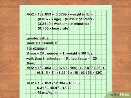 3 Ways To Measure Vo2 Max Wikihow