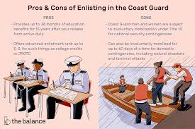 Who coordinates your medical assistance? Pros And Cons Of Enlisting In The Coast Guard