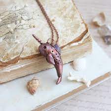 Narwhal Necklace Narwhal Jewellry Animal Necklace Ocean Etsy Narwhal Necklace Pet Necklace Necklace