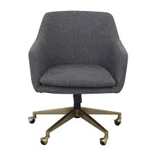 Free delivery and returns on ebay plus items for plus members. 37 Off West Elm West Elm Helvetica Upholstered Office Chair Chairs