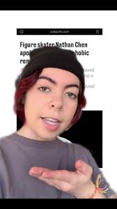 ok nathan sit down, some of us can't even play sports!!! 😔💅🏼 #nathanchen  #winterolympics #beijing2022 #teamoftomorrow #wlw #lgbt