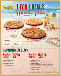 The local favourites according to friedchillies website are beef pepperoni, hawaiian chicken, and super supreme. Pizza Hut 1 For 1 Selected Items Dine In Promo 17 Feb 18 Mar 2014