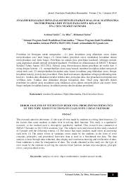 Contoh soal limit matematika sebelum masuk kesoal lebih baik dibaca dulu rumus limit fungsi soal no. Http Ojs Uho Ac Id Index Php Jppm Article Download 3072 2309