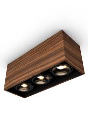 Ceiling light fixture zu spitzenpreisen. Mini Spot 3 Lights In Rosewood 32x12cm Trilum Plafonnier Design Lighting High Quality Ref 19070403