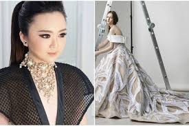 Hình xăm đôi cánh mini : Sosok Monica Ivena Desainer Indonesia Di Balik Gaun Pengantin Mewah Nan Indah Dalam Iconia Talks