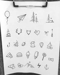 Thiết kế xăm cánh tay đơn giản… … nổi bật hơn với màu sắc. Cute Minimalist Tattoo Minimalisttattoos Tegneideer Tatoveringsideer Tatovering Liten