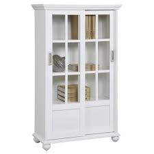 Capewood Bookcase With Sliding Glass Doors 51 Room Joy Altra Furniture Bookcase Bookcase With Glass Doors
