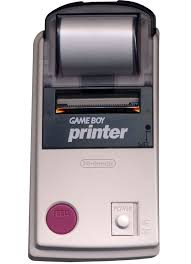 Either board games maker or the game crafter will be able to help you find hard specs. Game Boy Printer Wikipedia