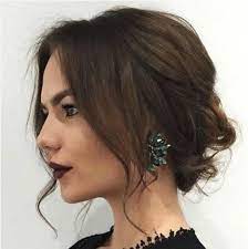 55 Trendiest Updos For Medium Length Hair Short Prom Hairstyles Prom Hairstyle Short Ha Hair Styles Updos For Medium Length Hair Medium Length Hair Styles