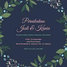 Desain ini yang buat saya pribadi pakai software program adobe photoshop cs 6. Gratis Ribuan Contoh Undangan Online Canva