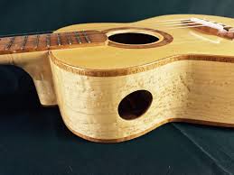 A ukulele is a fretted string instrument that produces sounds similar to a guitar, mandolin, or banjo. Red Sands Ukuleles Facebook