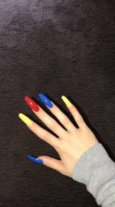 Coffin shaped nails (also known as ballerina nails) feature long length and squared tips. Long Pretty Acrylic Nails Coffin Nail And Manicure Trends