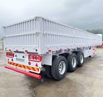60 Ton 3 Axle Drop Side Semi Trailer