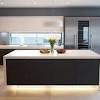 Narrow kitchen island custom islands bars with bench seating bar. 3