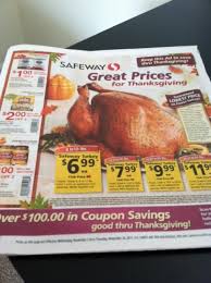 The turkey was about ten pounds. Thanksgiving Coupons And Deals At Safeway 2011