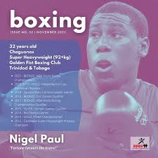 In this week's #SporttAthleteProfiles series, we highlight T&T's first ever  medalist at an AIBA World Championships. Trinbagonian Boxer, Nigel Paul, is  a strong advocate towards fortune favouring the brave. He encourages us