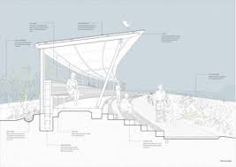 A Restful Place For Visitors To Bells Beach By Architecture Grads Monique Woods And Ru Diagram Architecture Architecture Drawing Architecture Concept Drawings