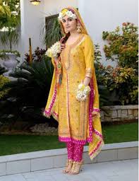 Image result for mehndi dresses