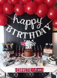 5 out of 5 stars. Birthday Decorations Ideas Mens 61 Super Ideas Cars Theme Birthday Party Birthday Surprise Party Mens Birthday Party