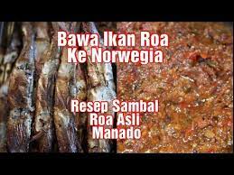 Resep Sambal Roa Asli Manado Masak Dabu Roa Di Norwegia Youtube In 2021 Norwegia
