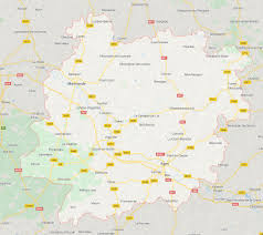 Named after the lot river and garonne river, it had a population of 332,833 in 2016. Carte Du Lot Et Garonne Lot Et Garonne Carte Du Departement 47