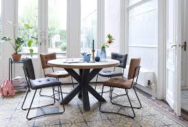 ronde tafel eettafel landelijk interieur de ruijtermeubel ronde eettafel eettafel ronde tafel