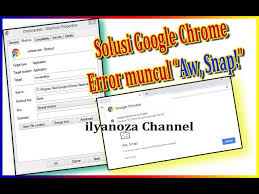 This error occurs when a page fails to load in your browser. Cara Mudah Mengatasi Google Chrome Muncul Aw Snap Dijamin 100 Berhasil Youtube