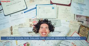 10 teknik atau cara ini ada sebahagian daripada banyak lagi teknik persediaan yang lain. Cara Susun Sijil Dalam Fail Untuk Dibawa Temuduga