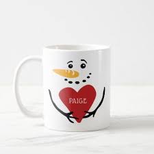 Fun Personalized Snowman Coffee Mug Zazzle Com Diy Mug Designs Painted Coffee Mugs Mugs