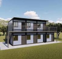 [Hot Item] 2 Story Mobile Fast Assembly Detachable Cheap Prefabricated  House Waterproof Fireproof Portable Container Dormitory/Office