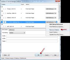 For instance, you can insert a field that will automatically refer to a bookmark on another page. How Do I Delete An Endnote Citation In A Word Document Ask The Research Medical Library
