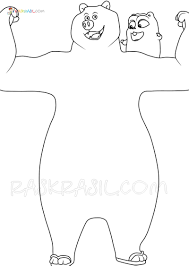 Page one page two and you can find the grizzly and the lemmings party invitations here. Grizzy And The Lemmings Coloring Pages New Images Free Printable