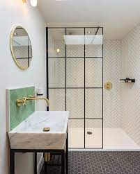 Ditch that unsightly bath mat once and for all. Bathroom Tile Ideas For Fashionable Bathroom Walls As Well As Floors Trendy Floor Til Contemporary Bathroom Tiles Contemporary Bathroom Designs Bathroom Decor