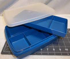 Pin By Jean Archambault On Retro Organize Craft Supplies Sewing Box Vintage Tupperware