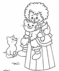 Trolls coloring pages | the sun flower pages. Raggedy Ann And Andy Coloring Pages Cartoons 9 Printable 2020 5229 Coloring4free Coloring4free Com