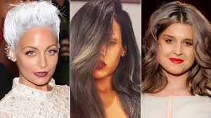 Nicole richie grey hair looks dying your hair star fashion fashion tips fashion bloggers fall fashion fashion outfits fashion trends. Rihanna Nicole Richie Other Young Celebrities Who Go Gray Photos