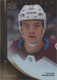 2020-21 Upper Deck Allure #87 Shane Bowers RC Colorado Avalanche