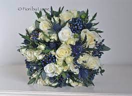 Limited time sale easy return. I Love The Berries And The Thistles Thistle Wedding Flowers Blue Wedding Flowers Wedding Flowers