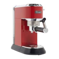 At only 15cm wide, the de'longhi ec685 dedica style boasts a sleek design for minimalist kitchens, and allows you to handcraft your perfect coffee in minutes thanks to its range of superb features. Machine A Cafe Expresso Delonghi Ec685r Dedica Style Rouge