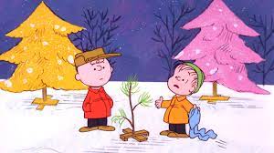 Peanuts by schulz peanuts snoopy charlie brown & woodstock christmas holiday tree skirt 48 inch. 50 Years Of A Charlie Brown Christmas Share Your Sad Tree Photos The Two Way Npr