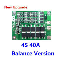 3s 25a Li Ion 18650 Bms Pcm Battery Protection Board Universe Of Goods Buy 4s 40a Li Ion Lithium Battery 18650 Charger Pcb Bms Protection Board With Bala Lithium Battery Motorcycle Battery Consumer Electronics