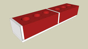 Bricks may be differentiated from blocks by size. Brick Modular Standard Coursing 3d Warehouse