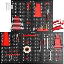 tectake® Tool Perforated Metal Wall 200 x 60 x 2 cm Hong Kong ...