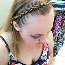 In this video, i will show you how to cornrow with extensions. Surfers Paradise Hairwraps Braiding Gold Coast Princess Crown Cornrow With Without Coloured Extension