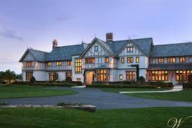 The property has 12 bedrooms, 10 bathrooms, four elegant reception rooms, billiards room, study, kitchen, conservatory, extensive domestic offices and galleried landings. Elizabethan Manor House Wadia Associates Design Build Traditional Exterior New York By Wadia Associates Houzz