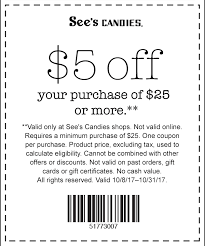 Sees candy gift card discount. See S Candies Inc Halloween Is Here And So Is Free Shipping Milled