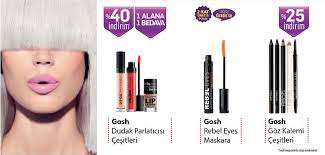 Gratis Gratis Kozmetik Makyaj Maskara Urunlerinde Indirim Goz Kalemi Maskara Dudak Parlatici Alisveris Urunlerinde 40 Indirim Gr Maskara Goz Kalemi Dudak