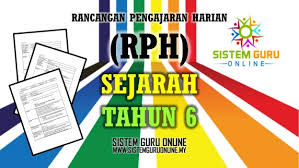 Rph Sejarah Tahun 6