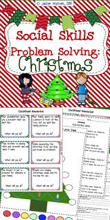 Task Cards Worksheets For Social Problem Solving Related To Christmas For Upper Elementary Social Skills Activities Social Skills Social Emotional Skills