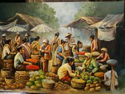 Tokoh aliran naturalisme, lukisan naturalisme karya basuki abdullah, contoh lukisan realisme dan pengertian macam macam teknik contoh aliran aliran sumber : Lukisan Pasar Tradisional Lukisan Realis Naturalis Mashuri Sragi